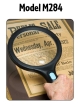 12 LED JUMBO MAGNIFYING GLASS 2X & 5X LENSES