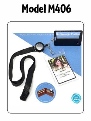 ID Lanyard with 3X Magnifier in Magnifier Bundles